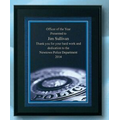 Police Specialty Award on Black Plaque